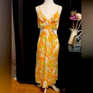 Anthropologie Silky Resort Dress